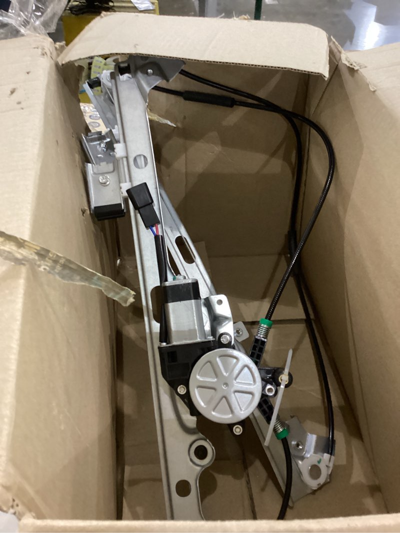 power window regulator and motor assembly for a vehicle