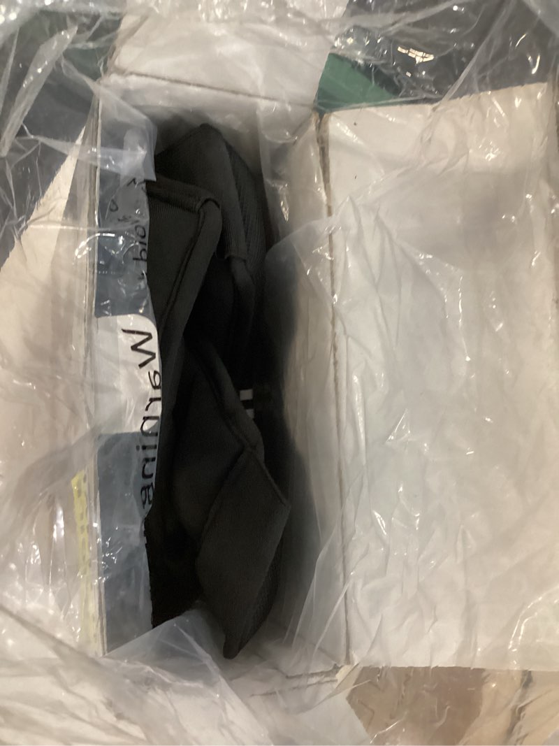 Condition photo showing Good Condition for Weighted Vest for Women & Men with Reflective Stripe and Adjustable Buckle, Comfortable & Durable Rucking Vest for Walking, Running & Strength Training 15 lb Black