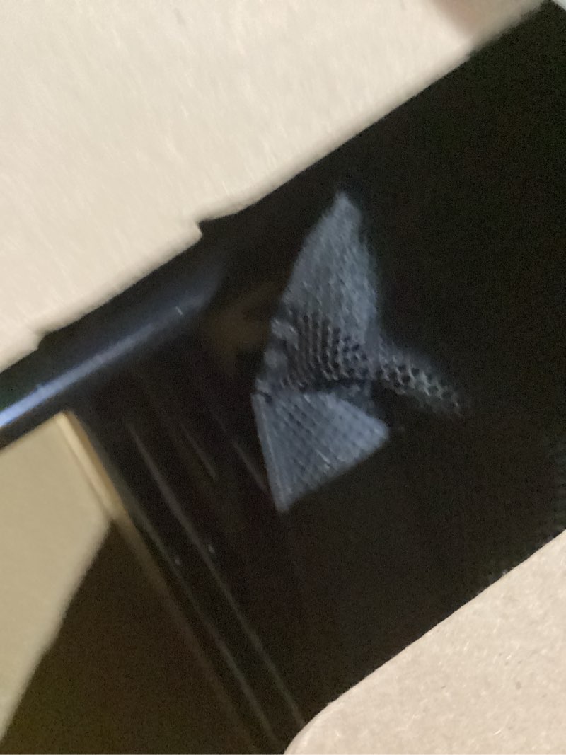 Condition photo showing As Is for Dog Car Barrier Escape-Proof, 56" Wide Divider for 2nd 3rd Row Seats & Cargo Area, Durable Back Seat Gate Trunk Barrier with See Through Net Mesh for Trucks, Large SUV & Full Sized Vehicles