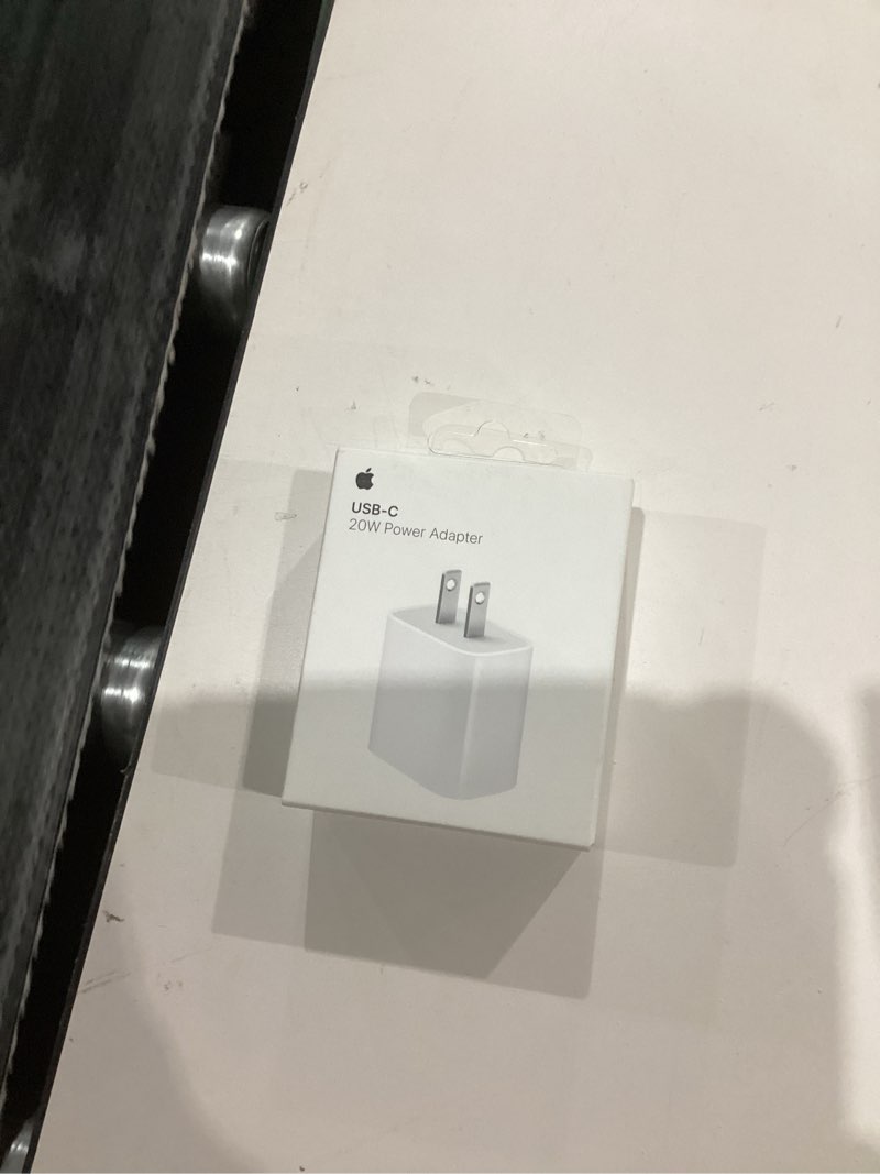 Condition photo showing New/Like New for Apple 20W USB-C Power Adapter - iPhone Charger with Fast Charging Capability, Type C Wall Charger