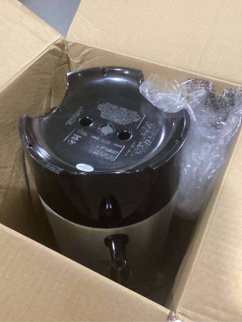 Condition photo showing As Is for Hamilton Beach 45 Cup Coffee Urn and Hot Beverage Dispenser, Silver Single-Spout