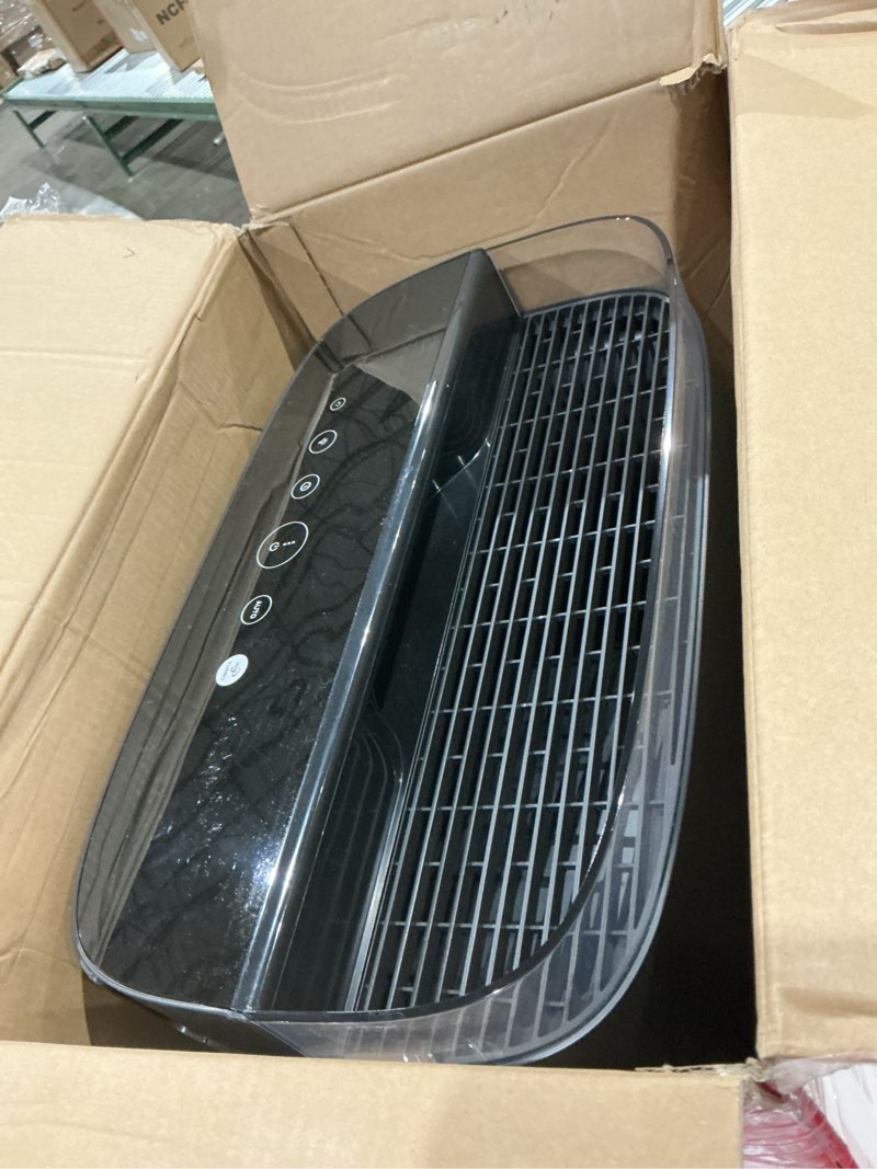 Condition photo showing Good Condition for honeywell hepa air purifier for home, 2423 ft² rooms in 1 hour, air quality monitor, auto mode, reduces allergens, dust, pollen, pet dander, odors, smoke, black, hpa5300b 2400 sq. ft