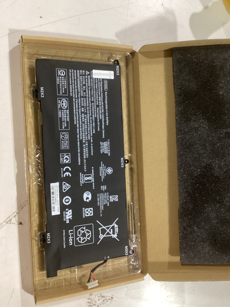 Condition photo showing Good Condition for CQCQ SY03XL Battery for HP Chromebook X360 14 G1 14-DA 14-DA0011DX 14-DA0500ND 14-DA0021NR Chromebook 15-DE 15-DE0010NR 15-DE0021CL L29959-002 L29913-221 SY03060XL HSTNN-DB8X (11.55V 60.9Wh 5275mAh)