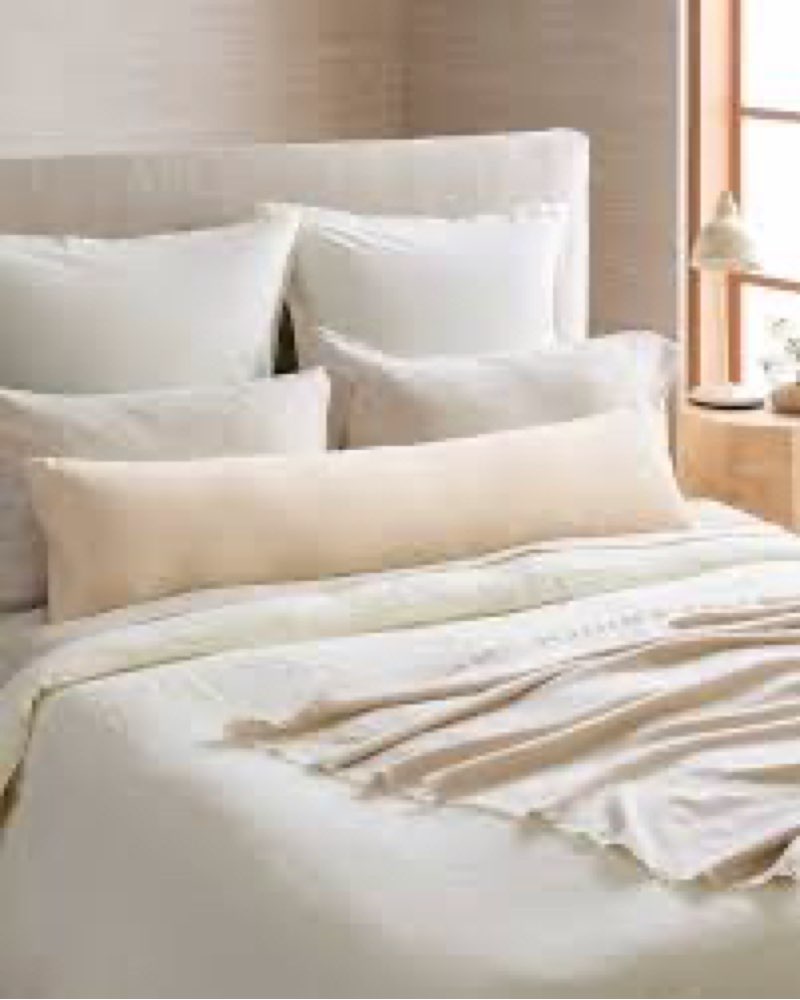 European Linen Oversized Lumbar Pillow Cover (Set of 2)