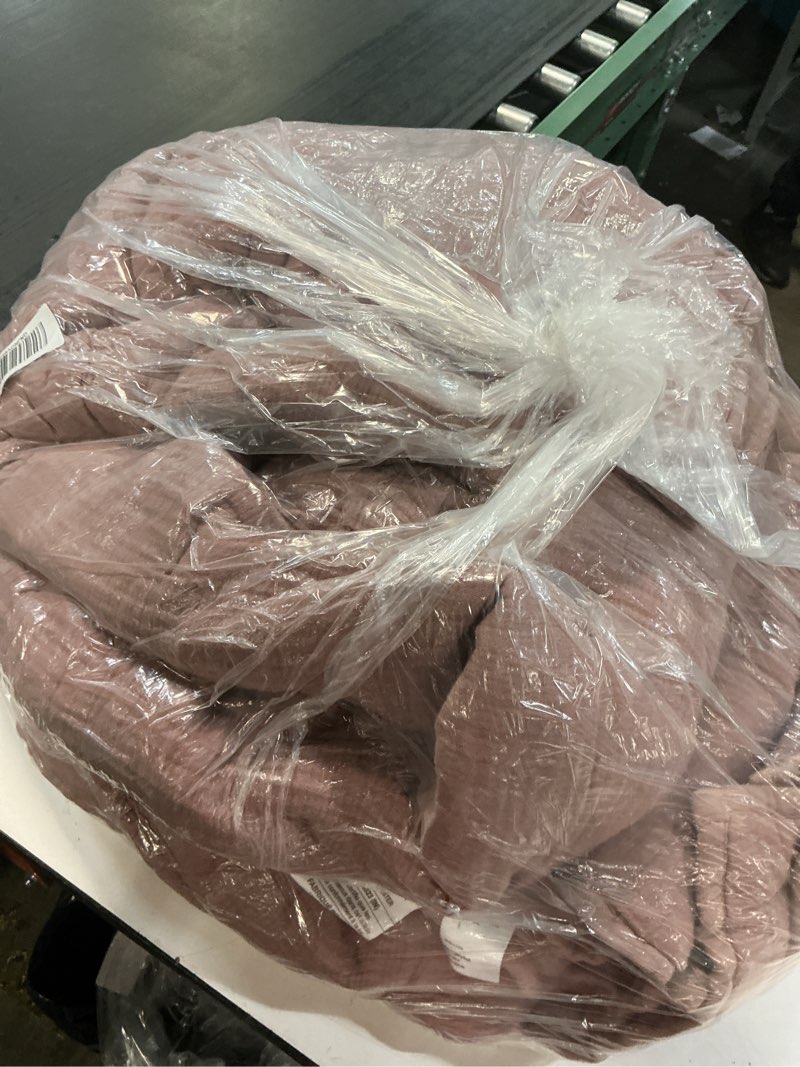 Condition photo showing Good Condition for organic cotton gauze dream quilt set, king/cal king, fig