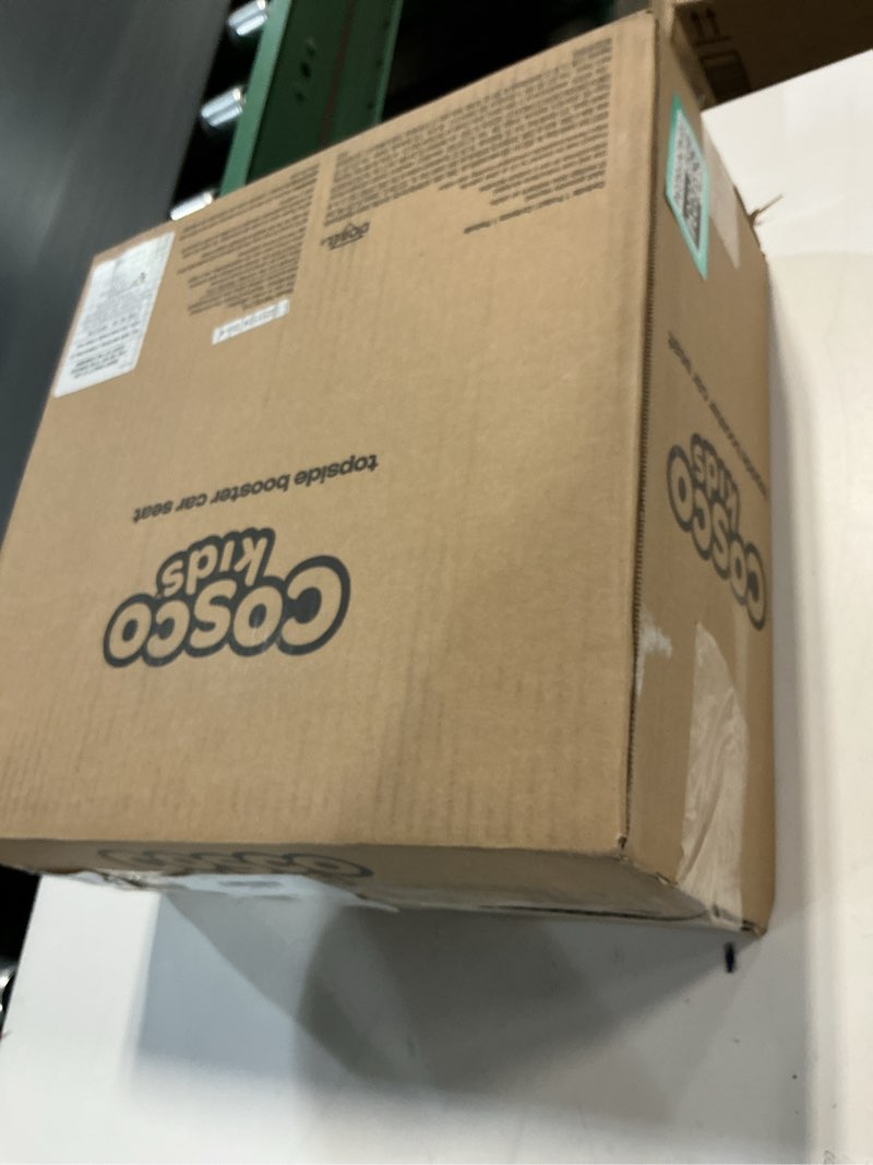 Condition photo showing New/Like New for Cosco Topside Backless Booster Car Seat, Lightweight 40-100 lbs, Rainbow