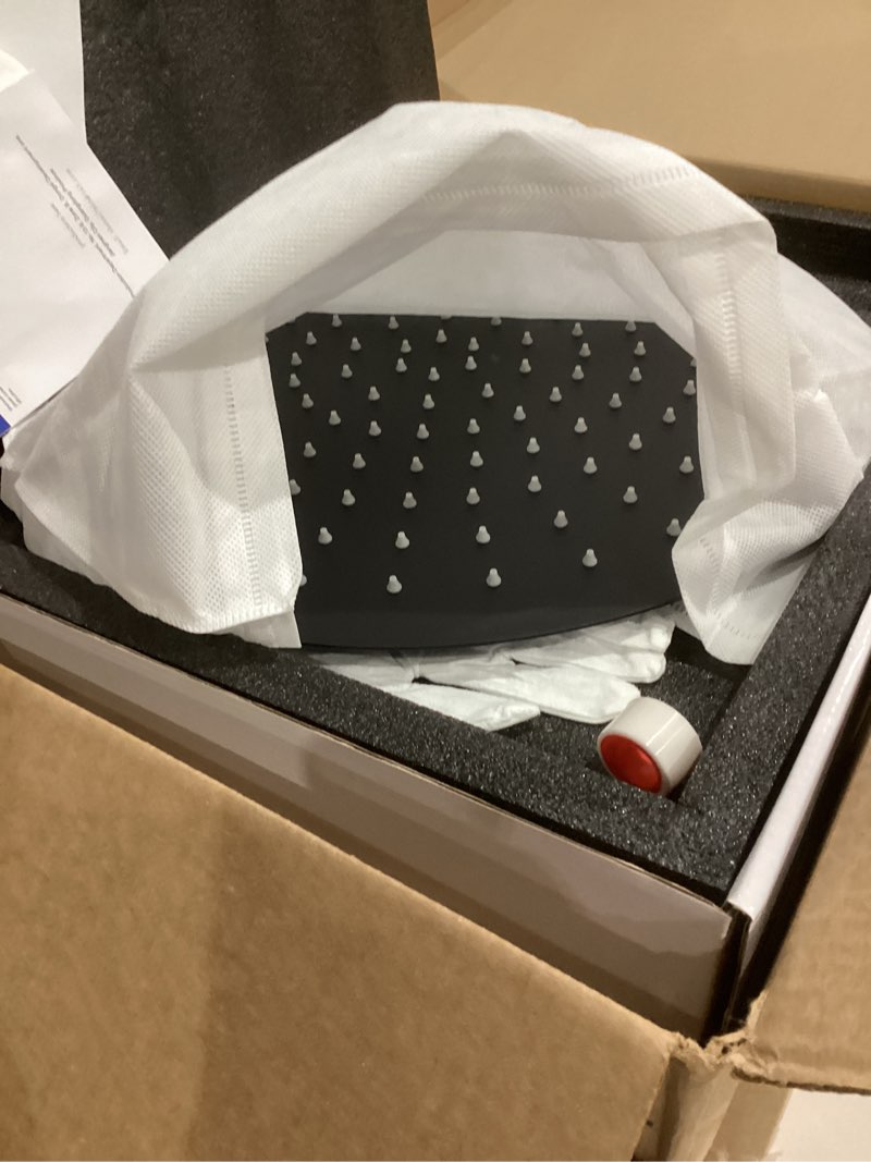 Condition photo showing Good Condition for VBFF-Shower Head,rain shower head, 16 inch- Round Shower Head, 1.8 GPM Flow Rate, rainfall showerhead,VBFF14 (Matte Black) 16 Inch Matte Black