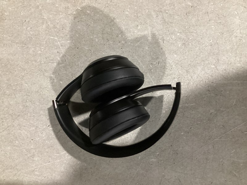 Condition photo showing Good Condition for Beats Solo 4 - Wireless On-Ear Bluetooth Headphones, Up to 50-Hour Battery Life, Ultra-Lightweight Comfort, Powerful and Balanced Sound, Apple & Android Compatible - Matte Black Matte Black Standalone