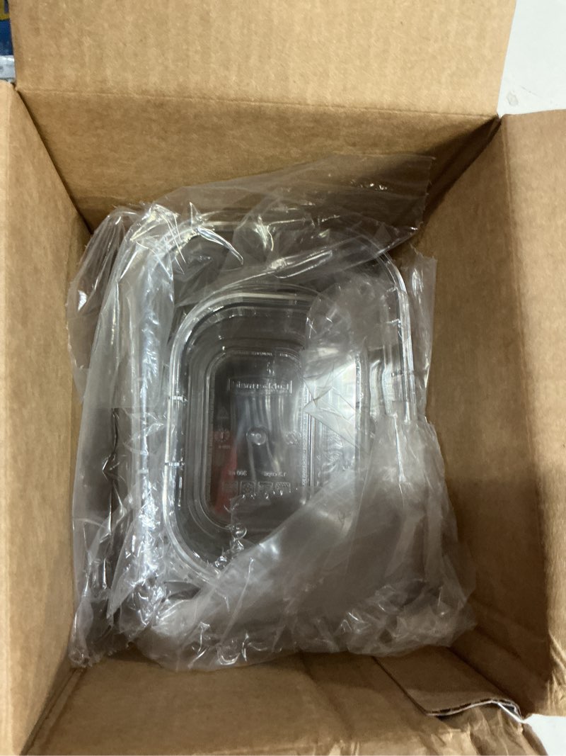 Condition photo showing Good Condition for rubbermaid brilliance 10-piece set, leak-proof and clear food storage containers