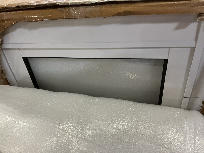 Condition photo showing Good Condition for dog door for sliding glass door with magnetic flat, installed on either left or right side?sliding door pet doggie door insert with lock, adjustable height no-cut required doggy door 81'' sliding door large 11''×16.3'' flap size