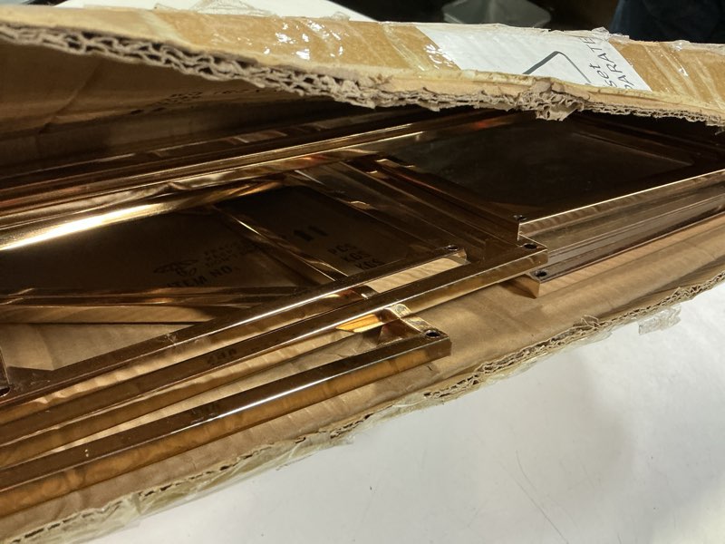 Condition photo showing Good Condition for NUPTIO Wedding Centerpieces for Tables with Acrylic Panel - 3 Pcs 15.7/23.6/31.5 inch Tall Gold Vases for Centerpieces - Flower Stand for Centerpiece Table Metal Vase Column Stand Party Decorations 15.7" & 23.6" & 31.5" Gold
