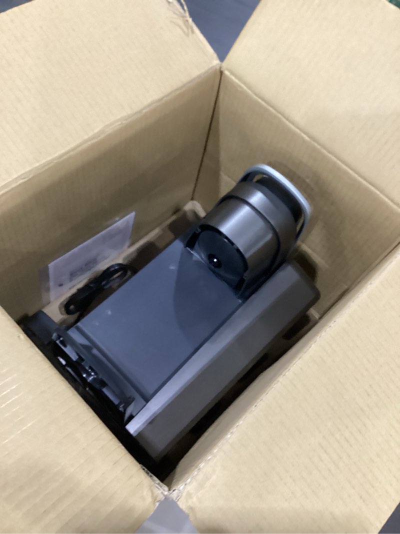 Condition photo showing As Is for Keurig K-Elite Single Serve K-Cup Pod Coffee Maker, with Strength and Temperature Control, Iced Coffee Capability, 8 to 12oz Brew Size, Programmable, Brushed Slate-NOT TESTED 