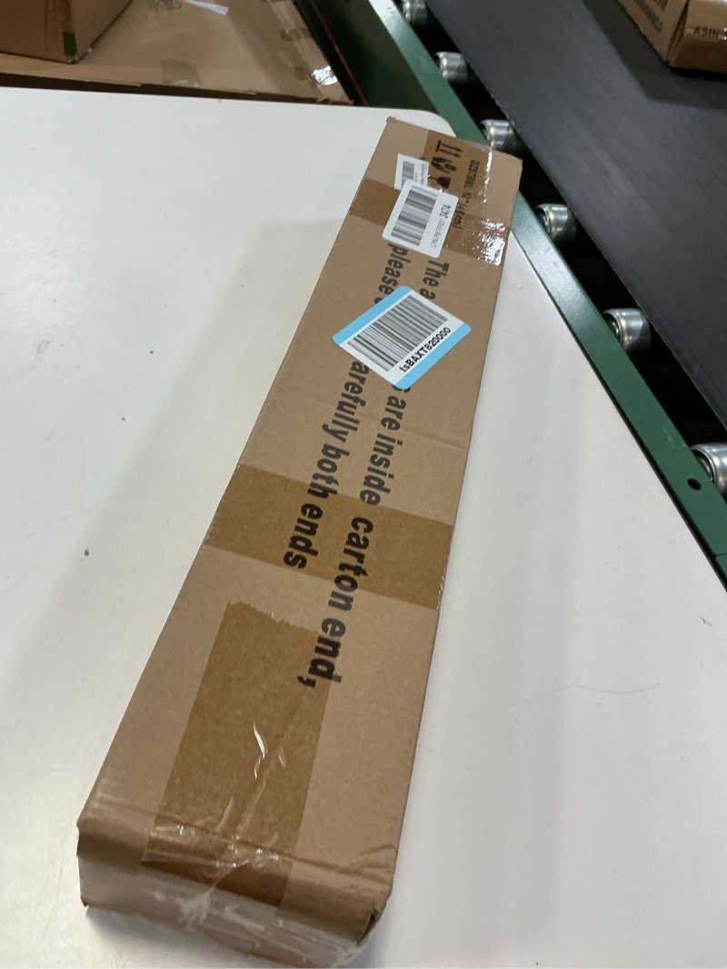 Condition photo showing New/Like New for LUCKUP Cordless Zebra Blinds Roller Shades for Window-Dual Layer Sheer Blinds Light Control with Valance Day Night Privacy Light Filtering Fabric, 18" W x 72" H, White 18"W x 72"H White-light Filtering