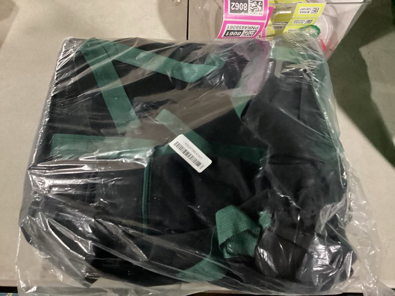 Condition photo showing Good Condition for BALEINE 9 ft Rolling Christmas Tree Storage Bag, 3 Swivel Wheels for Easy Moving, Heavy Duty 600D Oxford Fabric Extra Large Artificial Christmas Tree Bag with Reinforced Carry Handles (Black) 9 ft Black