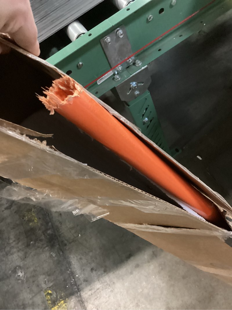 Condition photo showing As Is for The Snowplow "the Original Snow Pusher" 36" Wide Model 50536