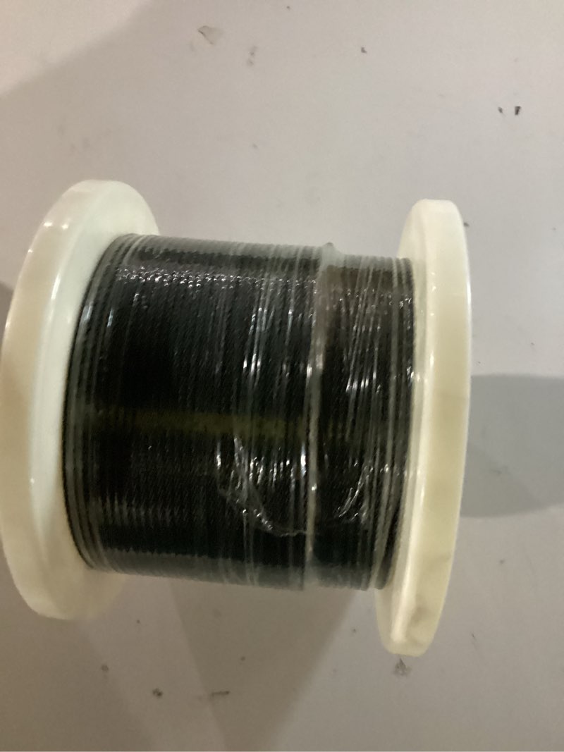 Condition photo showing New/Like New for Aluminum Wire, 16 Gauge 164 Feet Bendable Metal Wire with Spool for Craft Jewelry Making (Black) 16 Gauge/1.5mm Black 1