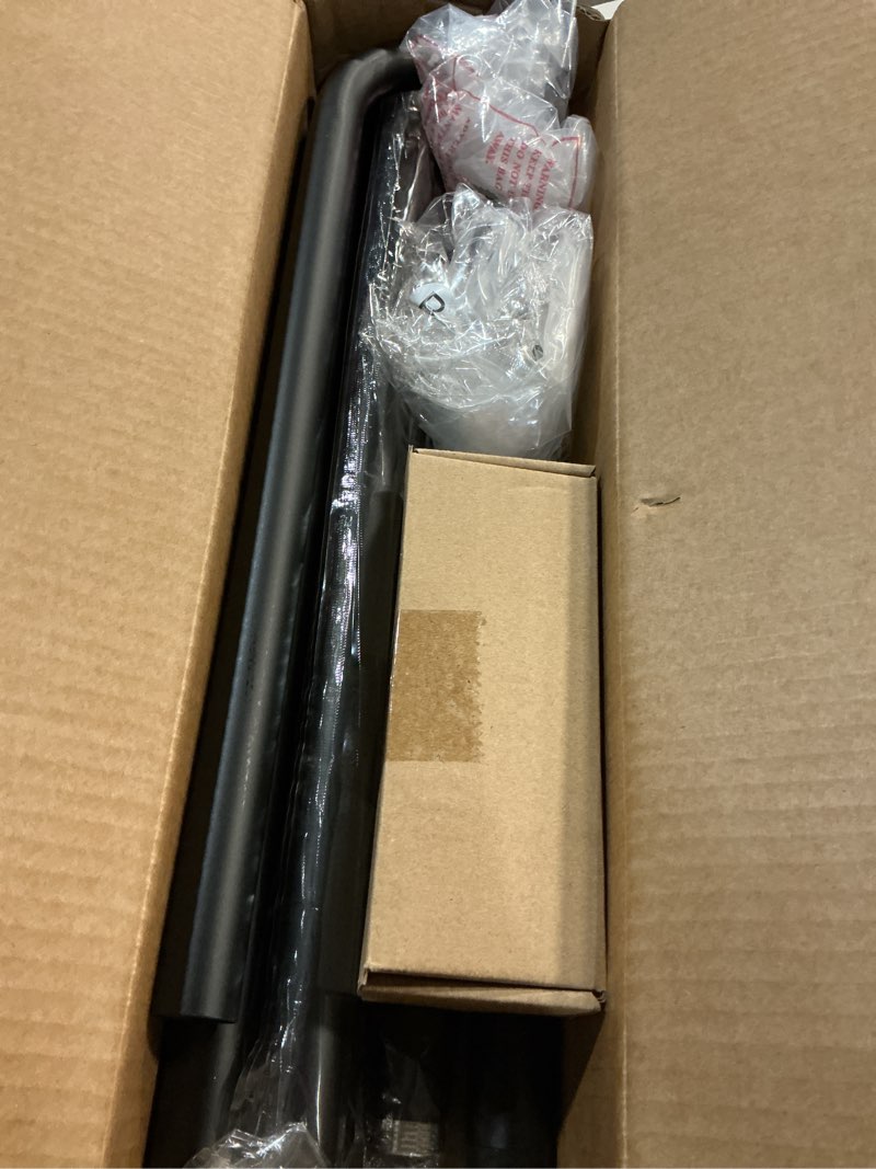 Condition photo showing Good Condition for curtain rods 36-120 inch, black wrap around blackout curtain rods for windows, 1 inch adjustable long heavy duty room darkening window treatment rod for bedroom, living room, sliding door black 36''-120'' (1 pack)