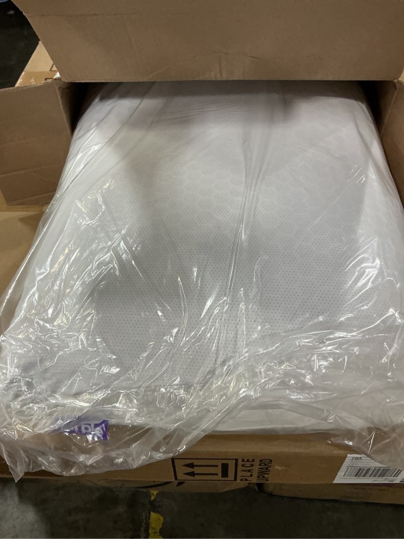Condition photo showing Good Condition for purple gridcloud pillow – down-alternative pillow, gelflex® grid for soft support & pressure relief for side sleepers– always-fluffy silicone-coated fill– breathable moisture-wicking cover - standard