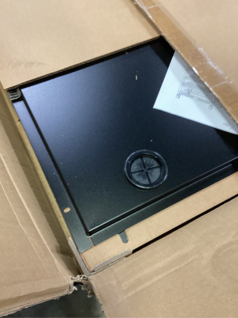 Condition photo showing New/Like New for TECMOJO 12U Open Frame Network Rack for IT & AV Gear, 4-Post With Casters, Mobile With 2 PCS 1U Server Shelf & Mounting Hardware, for 19" Network, Audio and Video Device 12U with Casters