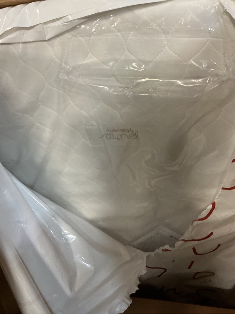 Condition photo showing Good Condition for Babyletto Pure Core Mini Crib Mattress, Hybrid Waterproof Cover, Lightweight, Greenguard Gold Certified Mini Crib Hybrid Waterproof (Lightweight)