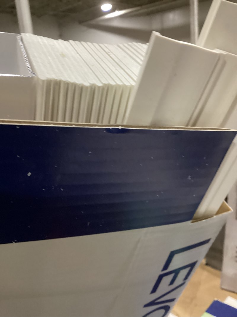 Condition photo showing Good Condition for LEVOLOR Basics Cordless Light Filtering Faux Wood Blinds, Easy to Install 2” Blinds for Windows, Timeless Look, Fits up to 31” Width and 64” Length, Home Solution for Any Space or Room 31"W x 64"H White 1