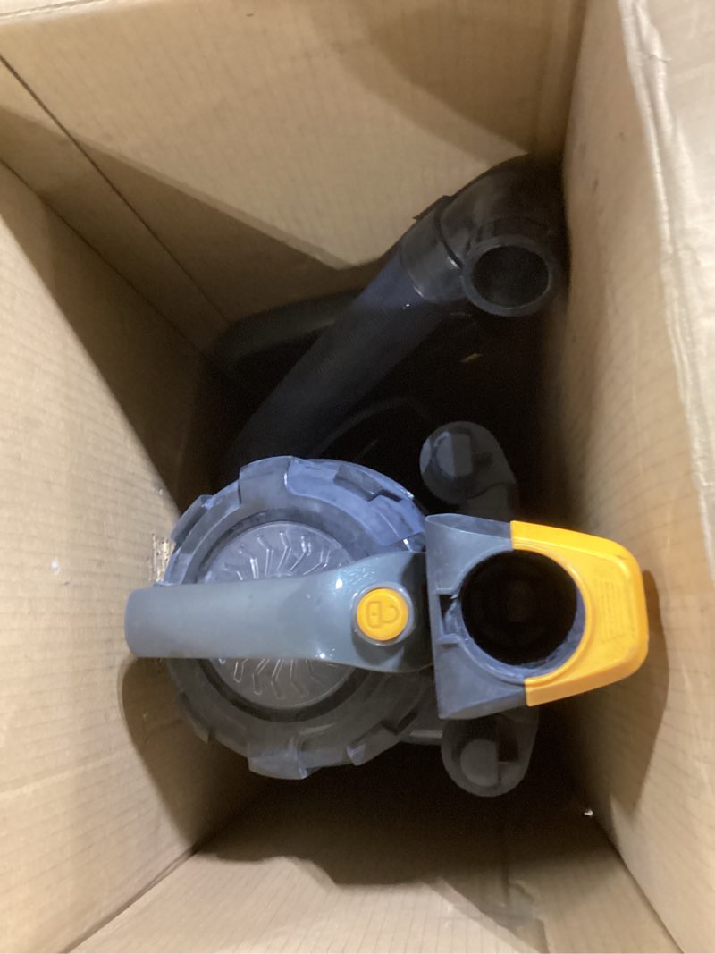 Condition photo showing Good Condition for eureka powerspeed lightweight powerful upright vacuum cleaner for carpet and hard floor, pet turbo, black,yellow yellow neu181d with pet tool