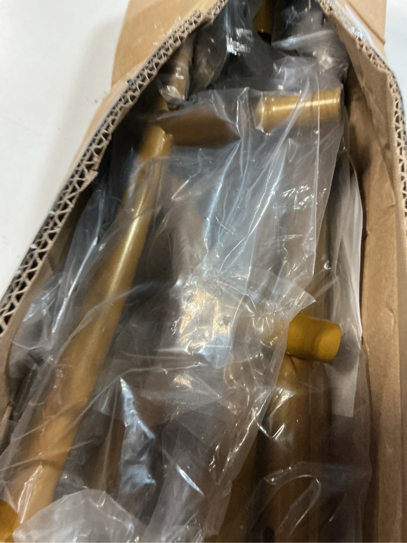 Condition photo showing New/Like New for round arch stand 6.6ft circle balloon arch frame circle backdrop stand gold round arch with storage bag for valentines day wedding birthday party bridal shower anniversary event ceremony decoration gold 6.6 ft