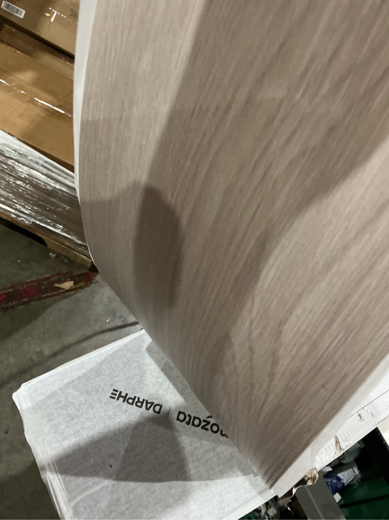Condition photo showing New/Like New for inmozata peel and stick floor tile vinyl flooring, waterproof vinyl plank flooring 36-pack 54sq.ft wood grain peel and stick flooring for bedroom, living room, kitchen, rv(white wash wood) white wash wood 36 pcs