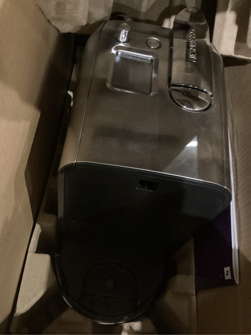 Condition photo showing As Is for Nespresso Creatista Plus Espresso Machine by Breville, Brushed Stainless Steel