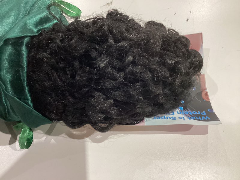 Condition photo showing Good Condition for burmese curly bundles 10 12 14 inch natural black,100% pure protein fiber close to virgin human hair, 3c4a textured with spiral curls ends, hair extensions for black women(#1b, 3 bundles) 10 12 14 inch #1b-natural black