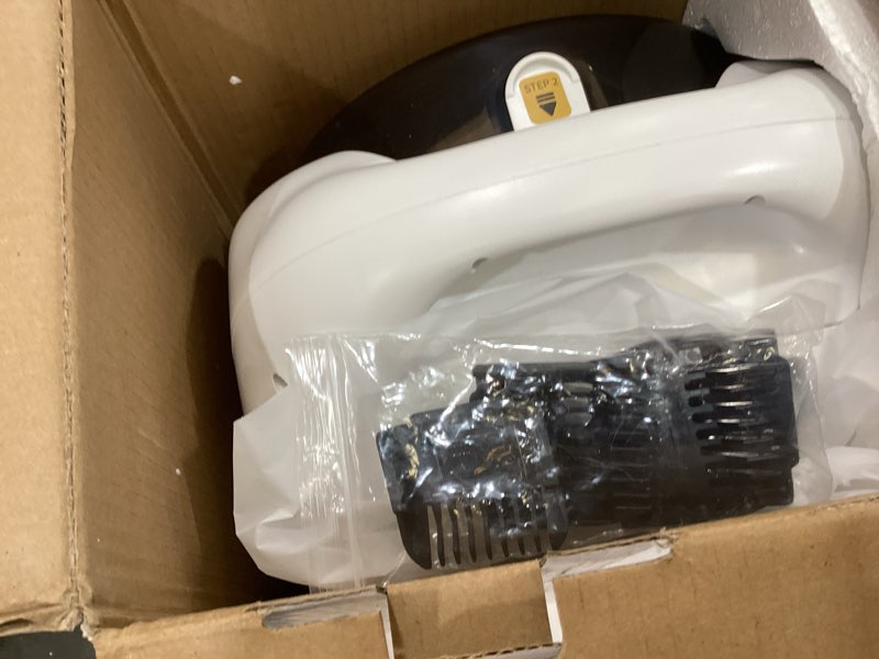 Condition photo showing New/Like New for dog grooming vacuum and pet dryer, 5-in-1 dog grooming kit for shedding, low noise doggie hair blow dryer, 2.5l canister for cat vacuum groomer, portable pet trimmers for dogs, white
