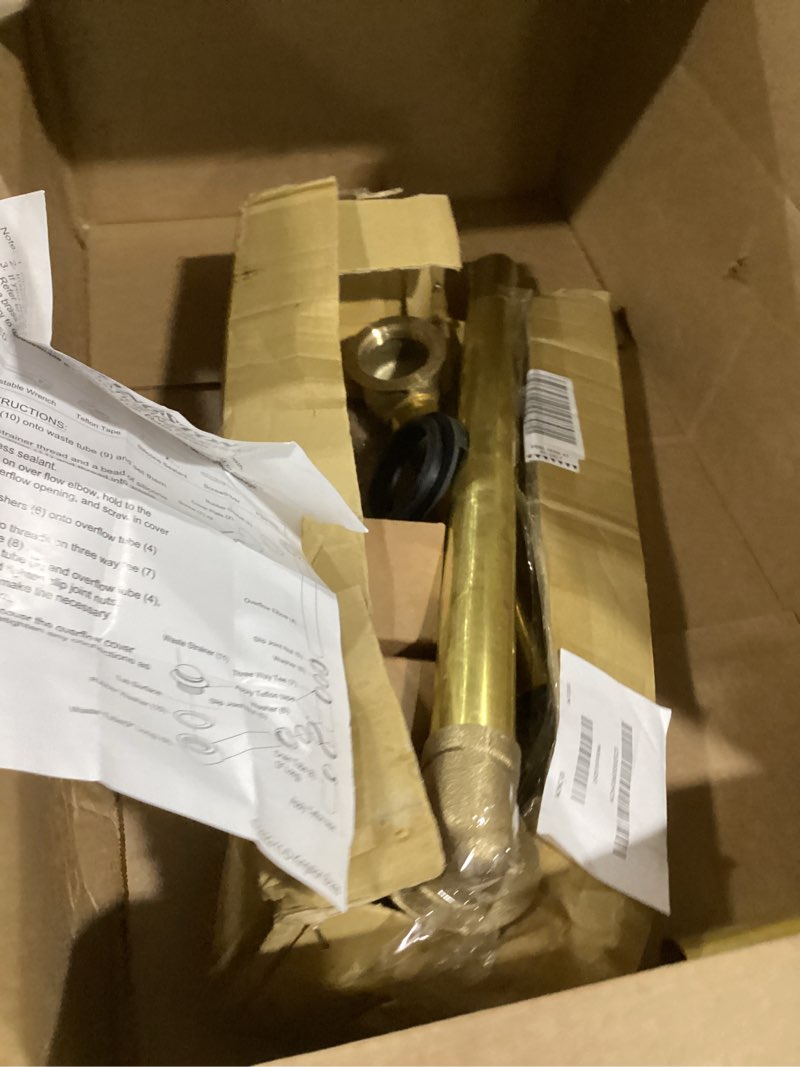 kingston brass vintage clawfoot tub waste and overflow drain- 20 gauge