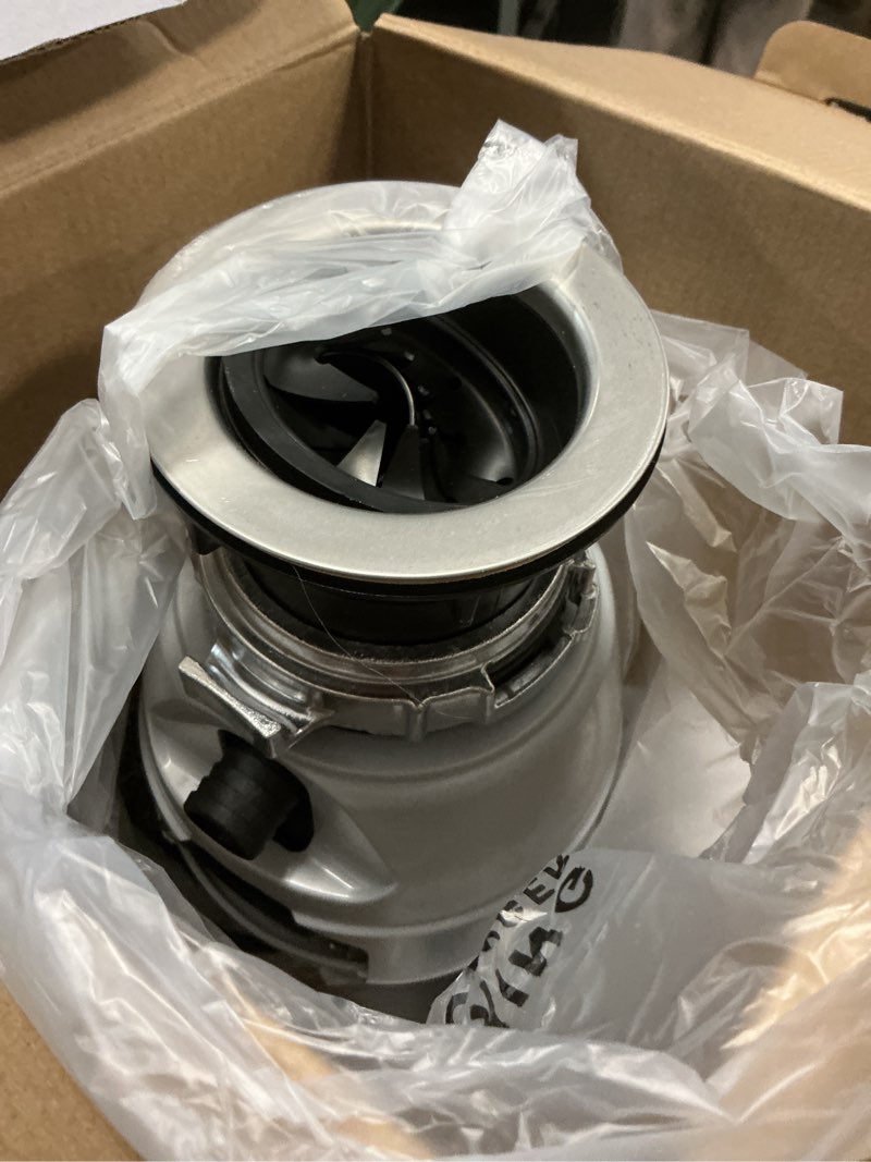 Condition photo showing Good Condition for Waste King Legend Series Continuous Feed Garbage Disposal for Kitchen Sink with Power Cord, L-2600 1/2 HP - Continuous Feed Disposal Only 5 Year Warranty