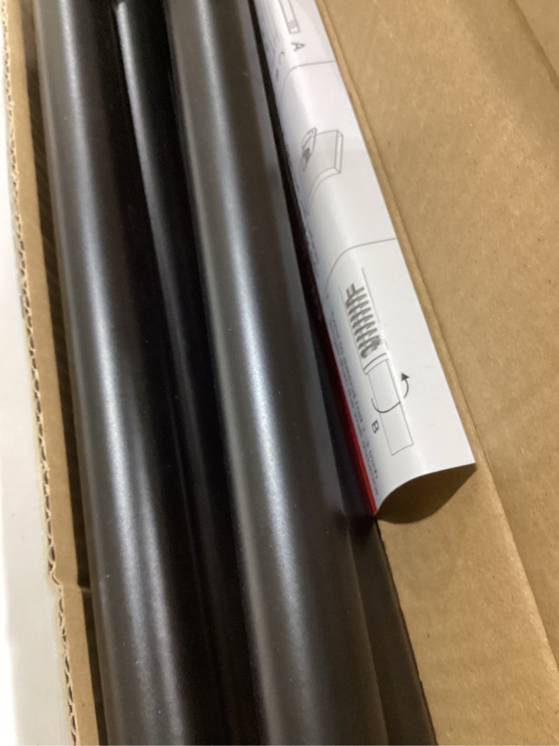 Condition photo showing Good Condition for Black Shower Curtain Rod 31 to 80 Inch,1 Inch Diameter Adjustable Spring Tension Stainless Steel Telescoping Rod,Easy Install,No Rust 31-80 Black