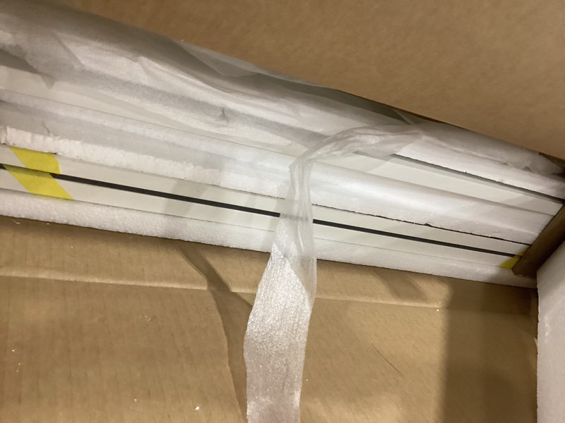 Condition photo showing Good Condition for Snughome Bathroom Medicine Cabinet with Mirror and LED Lights, Wall Mount Bathroom Mirror with Storage, Anti-Fog, Built-in Power Outlets, Dimmable 3 Color Temp, Antirust Easy to Install, 31.5" x 23.6"