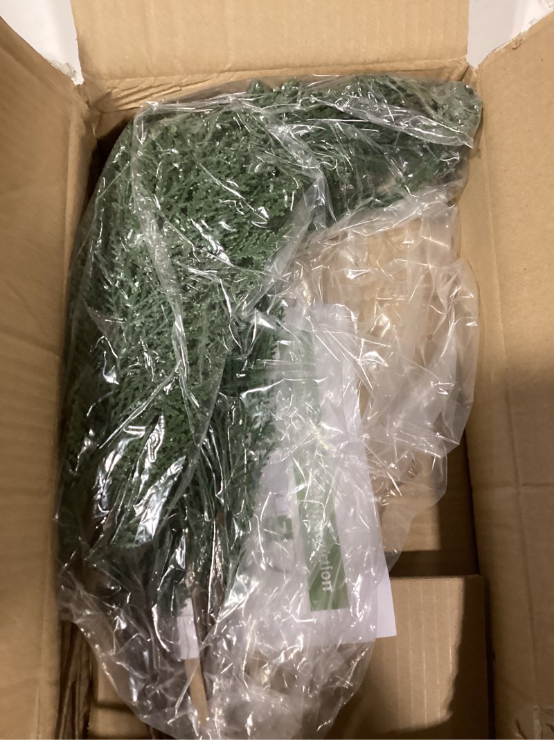 Condition photo showing As Is for similar product26Pcs Italian Ruscus Greenery Stems,Artificial Silk Greenery Leaves,Bendable Faux Hanging Plants Spray for DIY Wedding Arch Bouquet Table Centerpieces Vase Filler and Home Indoor Decor (26)