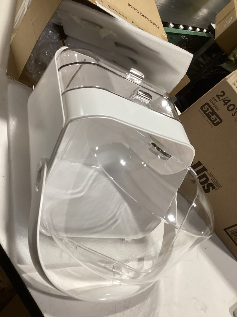 Condition photo showing Good Condition for Makeup Organizer Countertop, Skincare Holder Bathroom Counter Organizer, Storage Box Cosmetic Display Cases, Teen Girl Gifts Make up Organizers for Vanity, Dresser (Sliver)