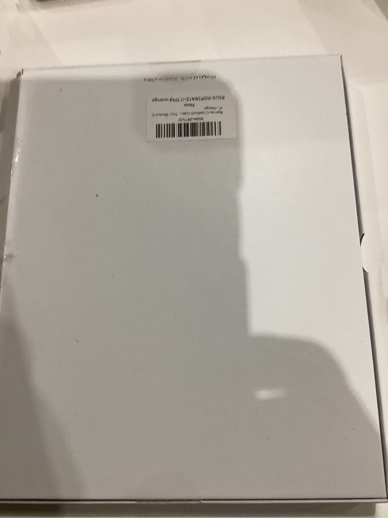 Condition photo showing Good Condition for Rssviss Crossbody Case for iPhone 17 Pro Max Case Wallet, RFID Blocking Leather with Card Holder Kickstand, Handbag Zipper Flip Cover with Wrist Strap for iPhone 17 Pro Max Men Women 6.9", Orange for 6.9" iPhone 17 Pro Max Orange