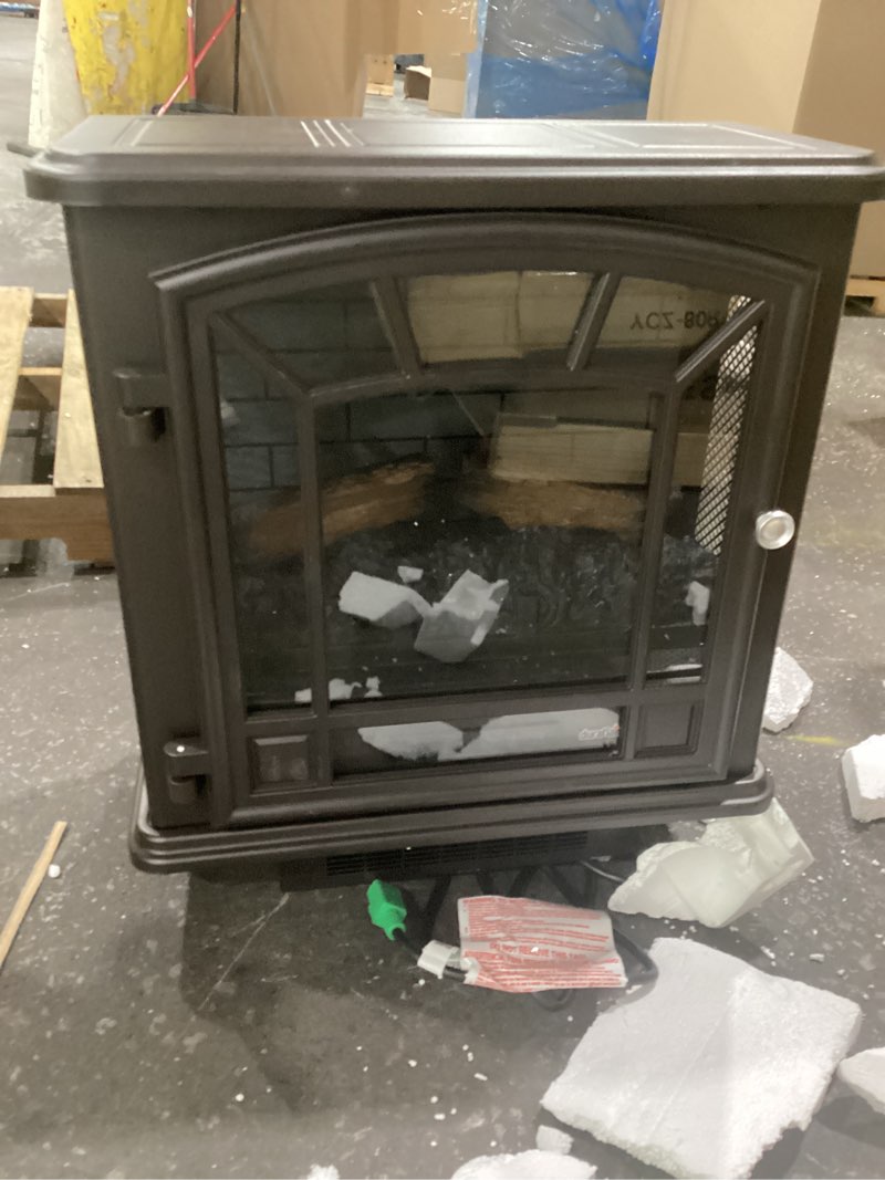 Condition photo showing New/Like New for duraflame infrared quartz electric stove heater - dfi-591-02 - bronze