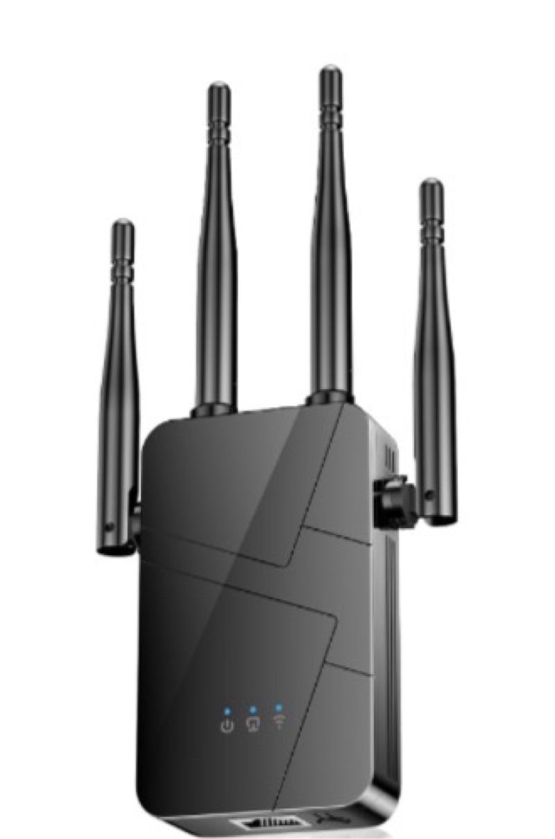 wifi extender signal booster, dual band 5.8ghz&2.4ghz, wifi booster covers up to 10000 sq.ft, 1.2gbp