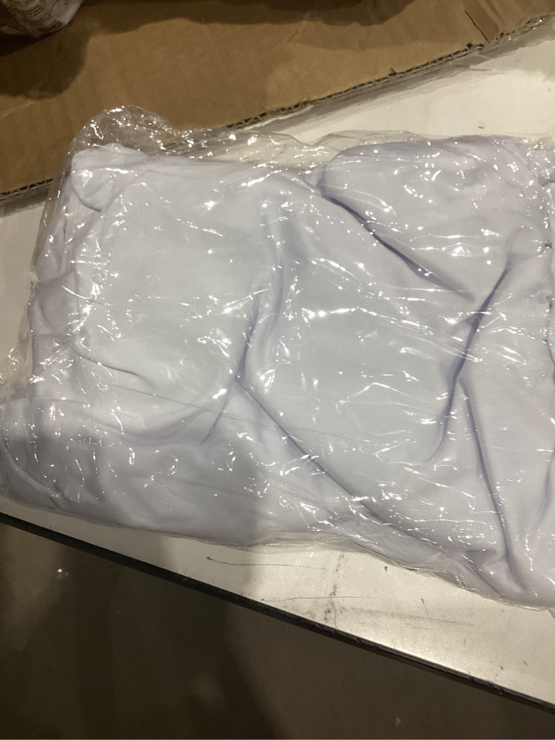 Condition photo showing Good Condition for babenest spandex folding chair covers - 50 pcs upgraded universal stretch washable fitted chair slipcovers protector for wedding, holidays, banquet, party, celebration (white) white 50pcs