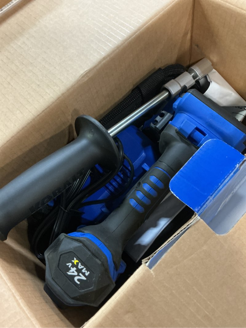 Condition photo showing Good Condition for kobalt 24-volt 1/2-in keyless brushless cordless drill ( 1 -batteries included, and charger included )