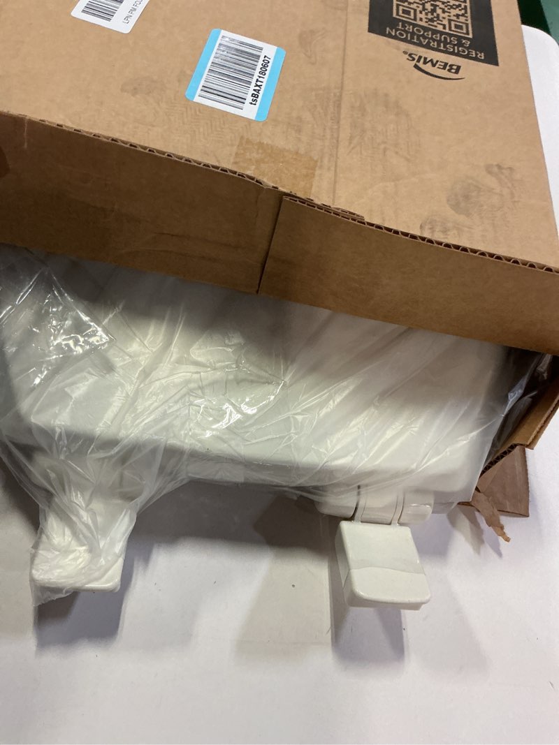 Condition photo showing Good Condition for Mayfair Cassel Slow Close Toilet Seat, Easy Clean, Non Slip Premium Wood Seat, Easy Install, Made in USA, Round, Biscuit Seat Round