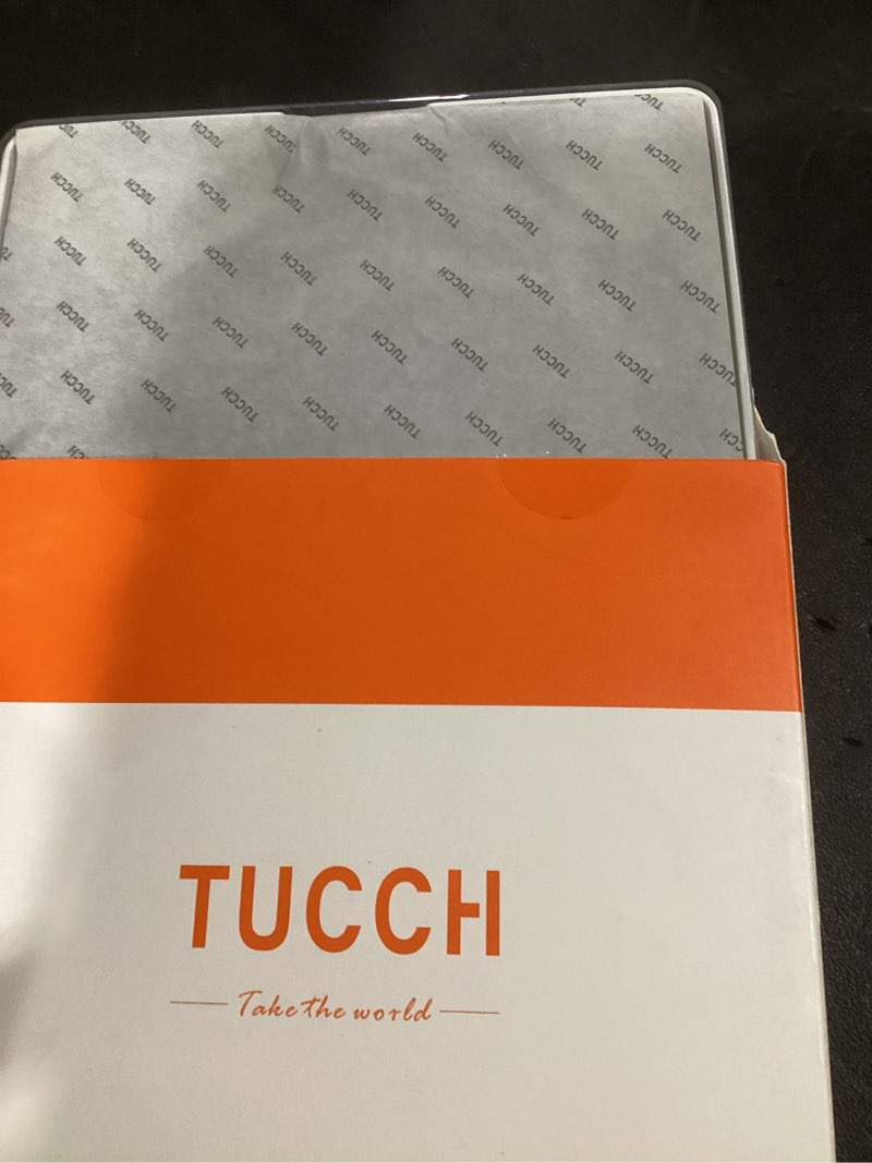 Condition photo showing New/Like New for tucch wallet case for iphone 14 plus, [rfid blocking] 4 card holder stand [shockproof tpu interior case] pu leather magnetic protective flip cover compatible with iphone 14 plus 6.7" 2022, black