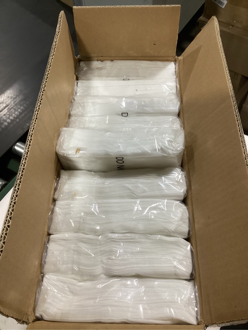 Condition photo showing New/Like New for medline ultrasoft dry baby wipes, gentle disposable cleansing cloths, 1,200 count, dry wipe size is 7 x 13 inches, great for sensitive skin and can be used as baby washcloths, incontinence wipes 7 x 13 (1200 count)