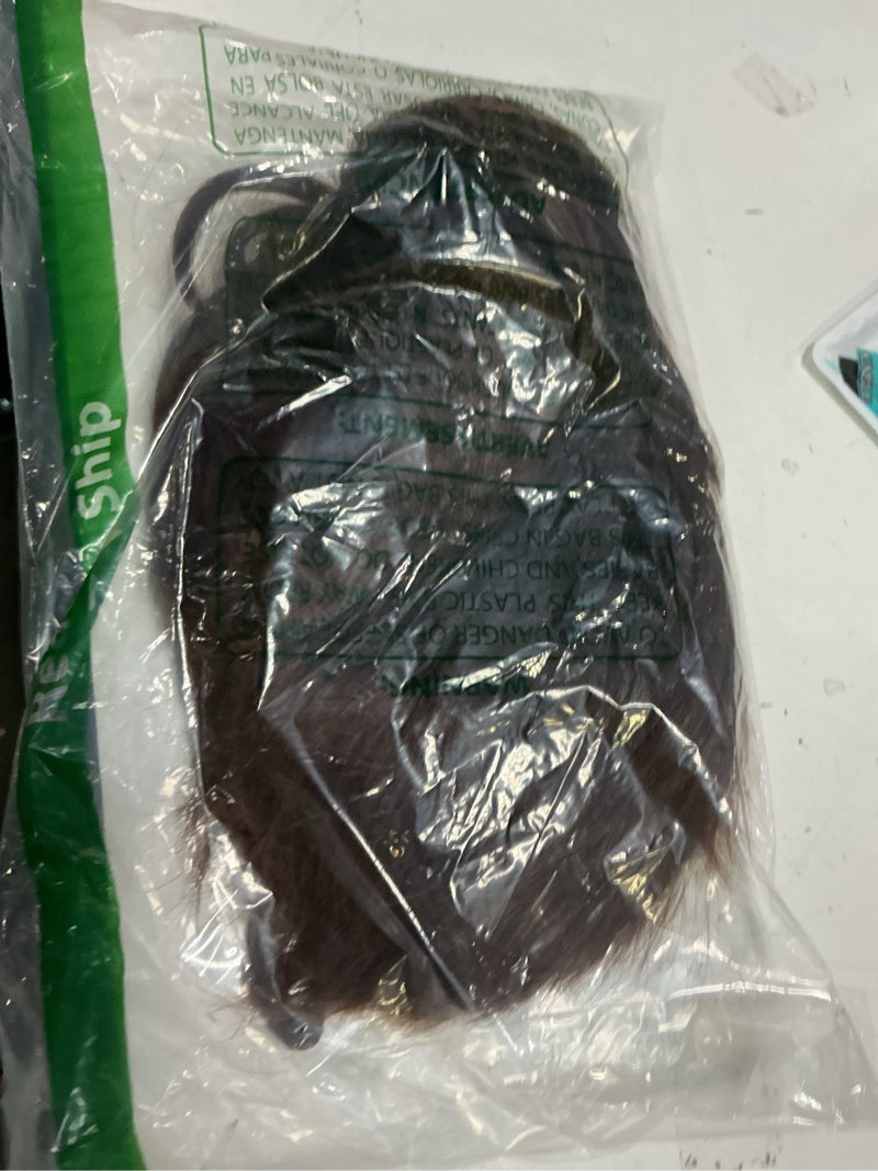 Condition photo showing Good Condition for ALLAURA Compatible with Sonny Bono Wig – 60s 70s Men’s Short Brown Wig + Mustache for Hippie, Singer, TV Star, Cop, Detective Costumes – Liberty Duo, Limu & Doug, Uncle Rico, Retro Halloween Outfit Short Brown Wigs + Mustache