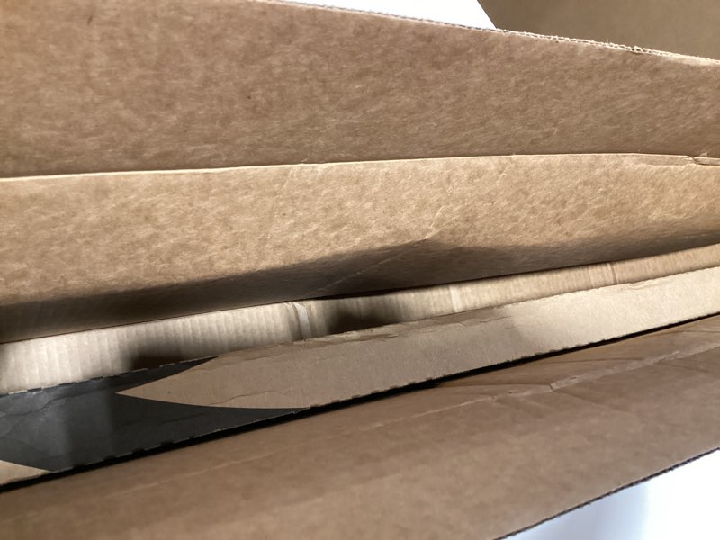 Condition photo showing Good Condition for clawguard plexiglass window sill protector – thick crystal clear window sill cover & extender – window ledge protector for dogs & cats (29.5in. x 5.25in.) window sill protector 29.5 in. x 5.25 in.