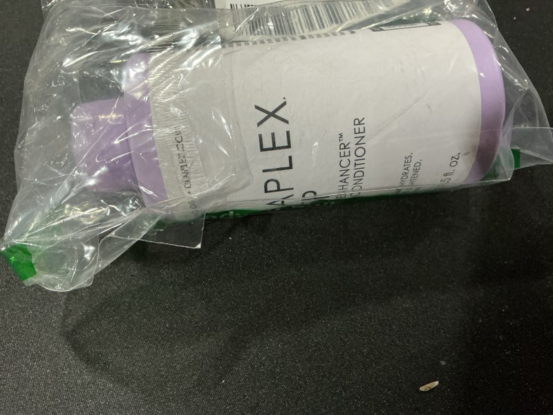 Condition photo showing As Is for Olaplex No. 5P Blonde Enhancer Purple Toning Conditioner, Repairs, Hydrates, & Brightens All Blonde, Lightened, & Grey Hair 8.5 Fl Oz (Pack of 1)