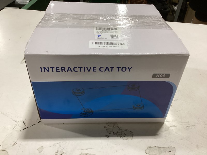 Condition photo showing As Is for interactive cat toy accessories kit – replacement plush & rope attachments for indoor cats, compatible with automatic cat chase toy plush-accessories
