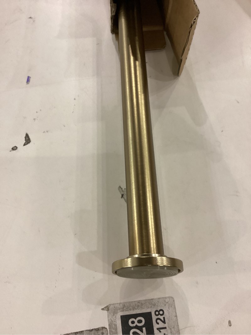 Condition photo showing Good Condition for Ivilon Tension Curtain Rod - Spring Tension Rod for Windows or Shower, 24 to 36 Inch. Warm Gold 24" to 36" Warm Gold